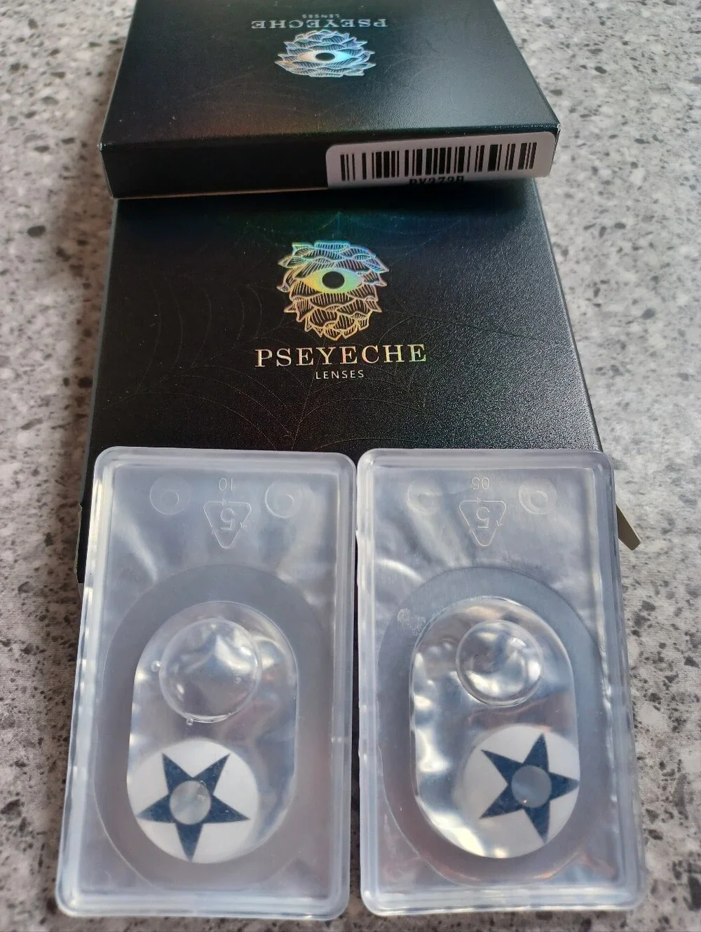 White Out Star Color Eye Wear Lenses - Costume Enhancements